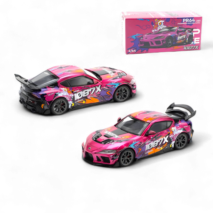 Toyota DARWIN PRO 66G WBK SUPRA (A90) - 1087X LION DANCE 1:64 by PopRace 