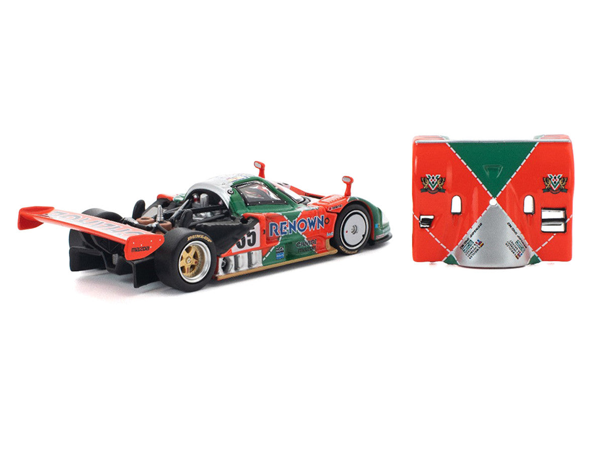 Mazda 787B #55 Johnny Herbert - Volker Weidler - Bertrand Gachot "Mazdaspeed" Winner "24 Hours of Le Mans" (1991) 1/64 Diecast Model Car by Pop Race 5