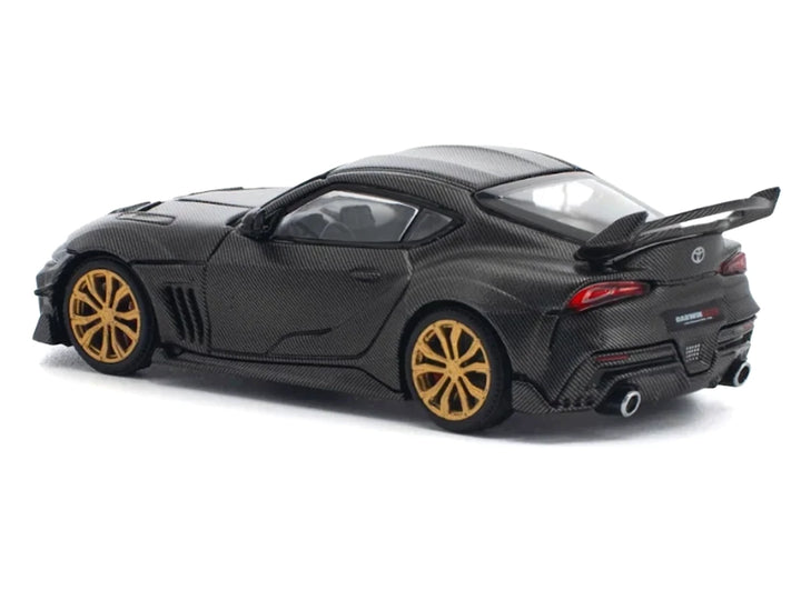 Pop Race Toyota Supra A90 DarwinPRO 66G Full Carbon 1:64 front view
