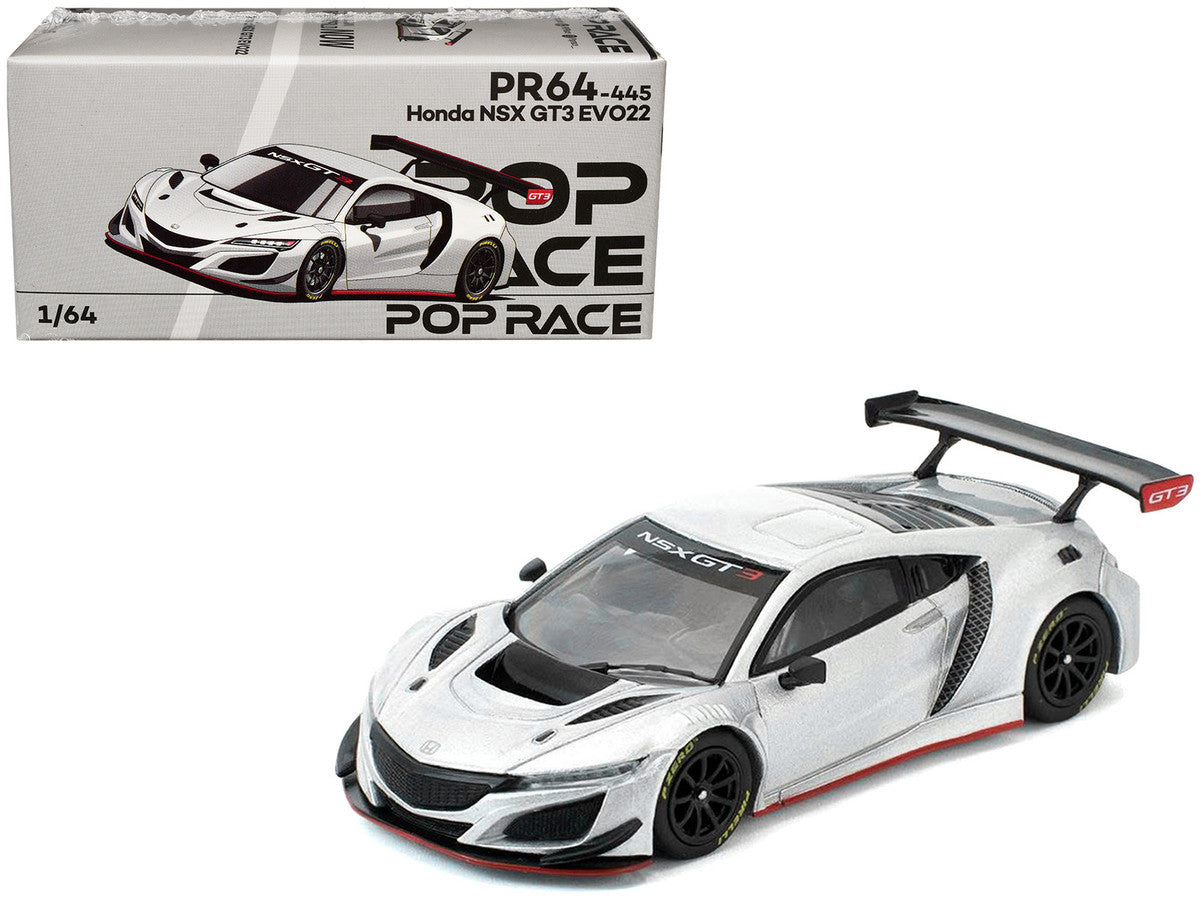 Honda NSX GT3 EVO22 Silver Metallic 