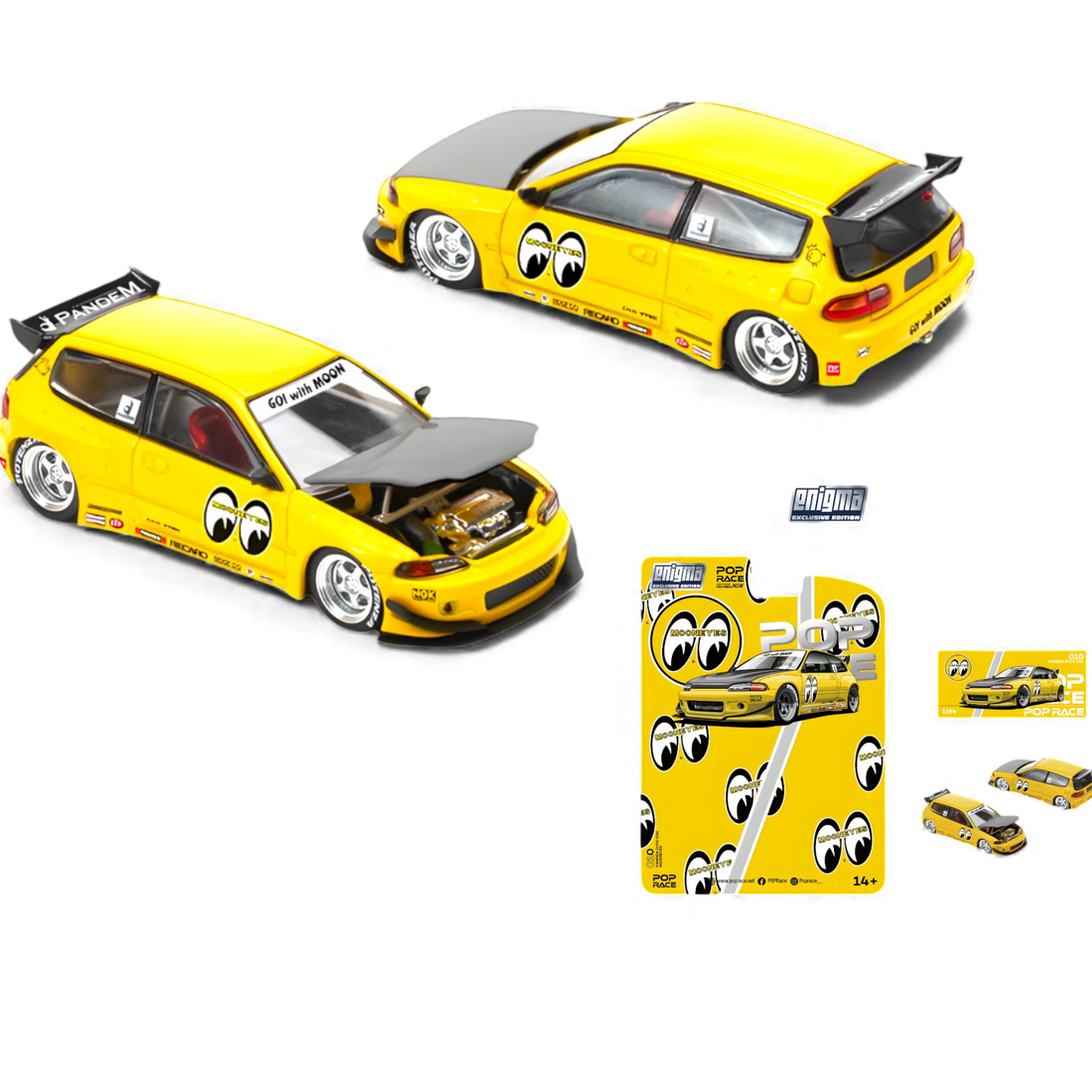 Pandem Civic EG6 v1.5 - MOONEYES 1:64 PRE0010 by Pop Race