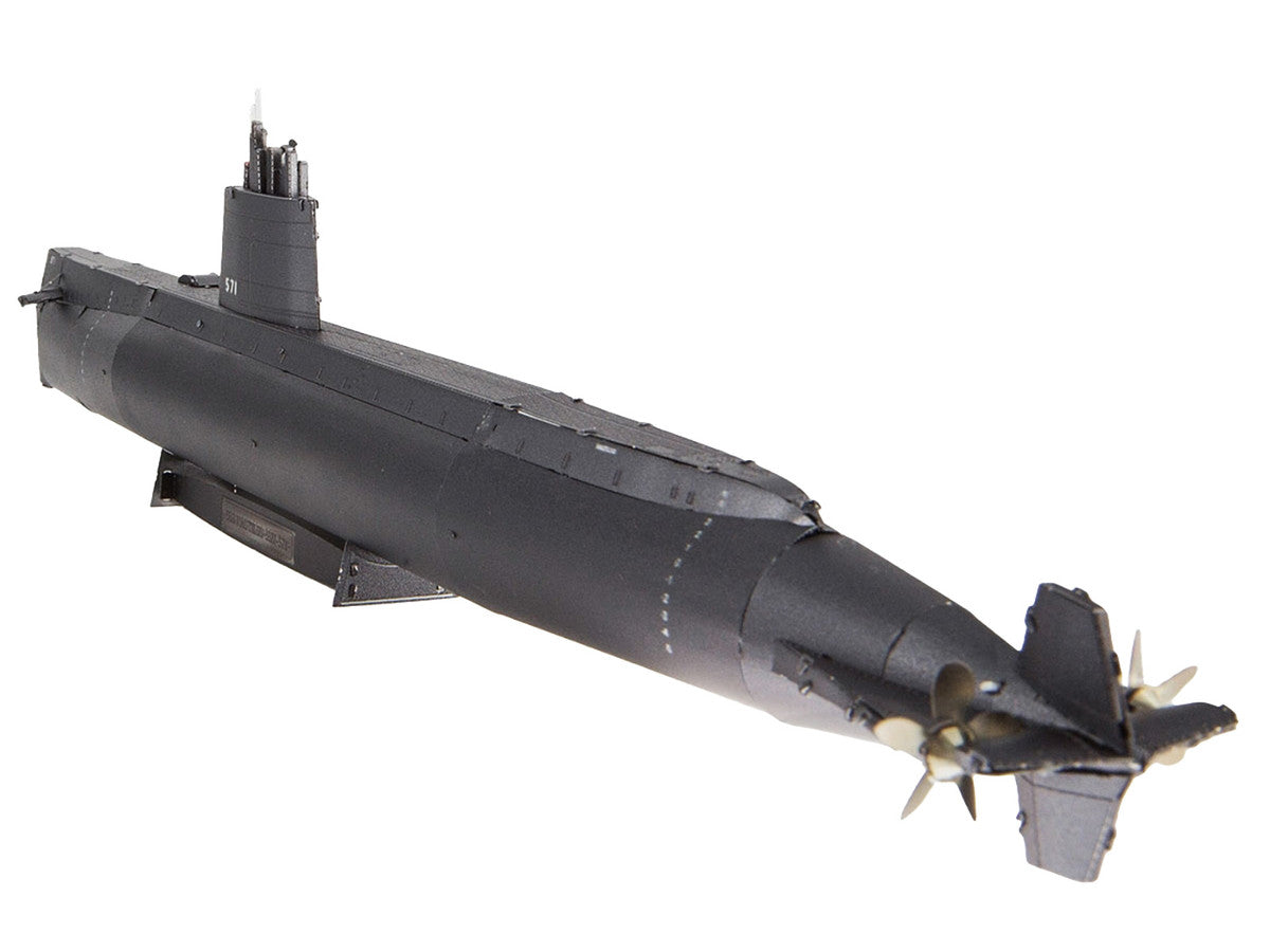 Model Kit USS Nautilus (SSN-571) Submarine "United States Navy" (Challenging Difficulty) Steel Model by Metal Earth-3