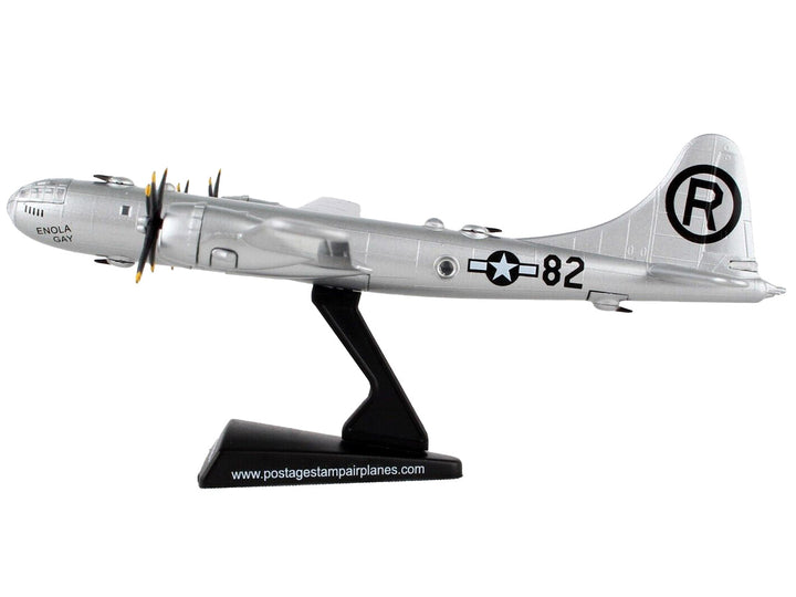 Boeing B-29 Superfortress Aircraft #82 "Enola Gay" United States Army Air Force 1/200 Diecast Model Airplane by Postage Stamp-1