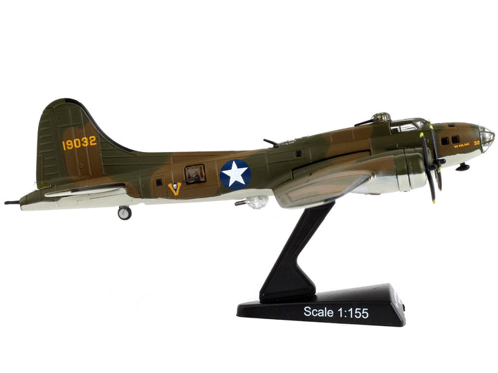 Boeing B-17E Flying Fortress Bomber Aircraft "My Gal Sal" United States Army Air Corps 1/155 Diecast Model Airplane by Postage Stamp-1