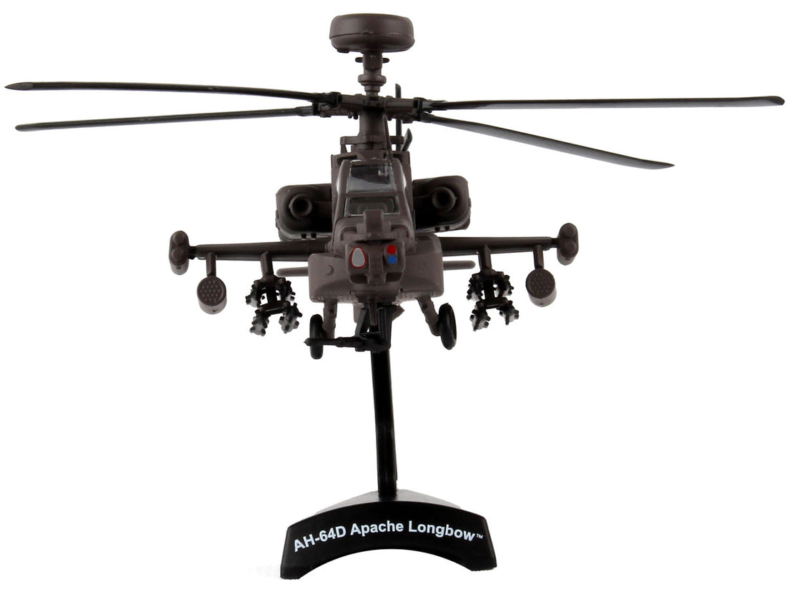 Boeing AH-64D Apache Longbow Helicopter "United States Army" 1/100 Diecast Model by Postage Stamp-3