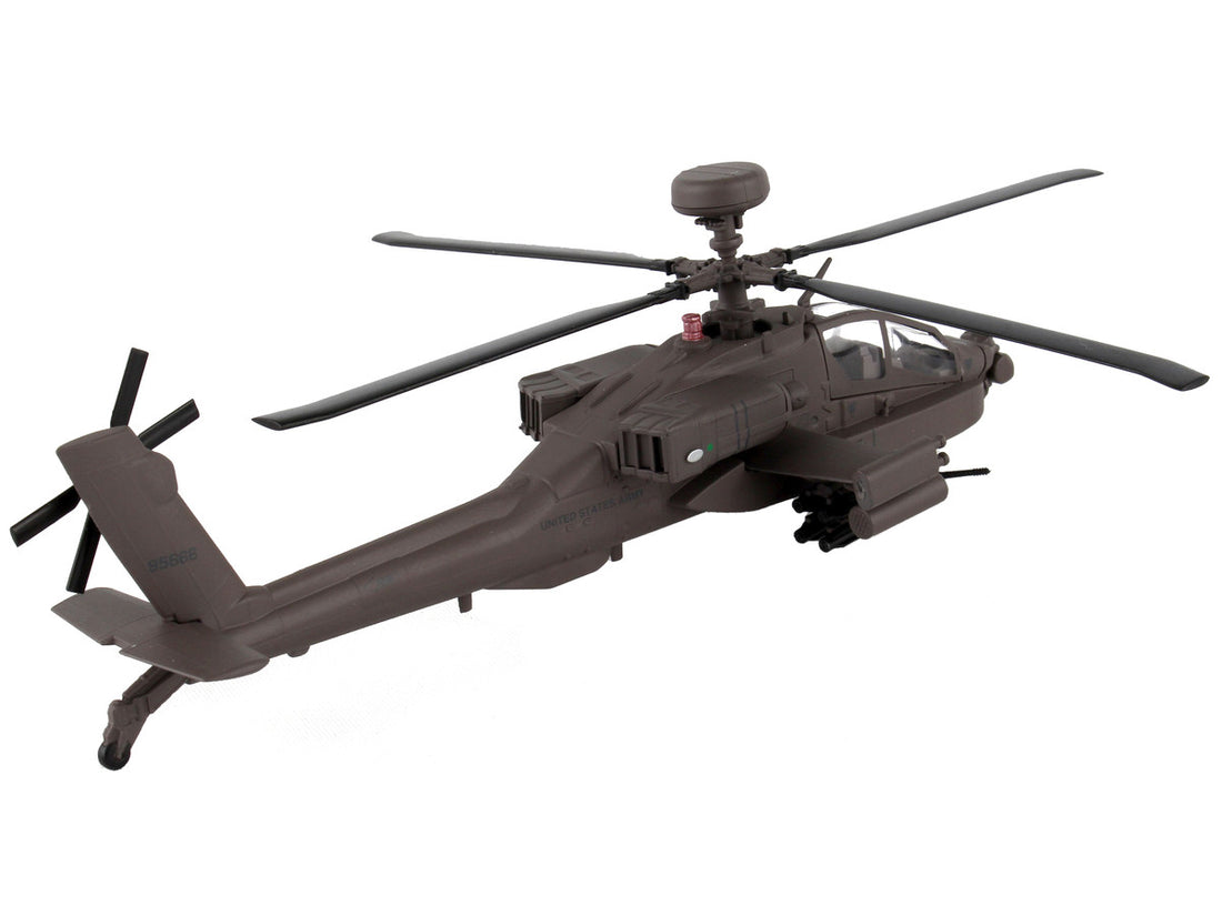 Boeing AH-64D Apache Longbow Helicopter "United States Army" 1/100 Diecast Model by Postage Stamp-2