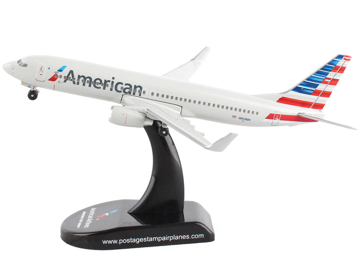 Boeing 737 Next Generation Commercial Aircraft "American Airlines" 1/300 Diecast Model Airplane by Postage Stamp-1