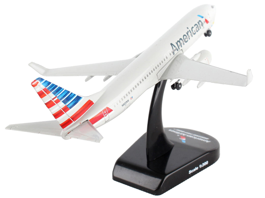 Boeing 737 Next Generation Commercial Aircraft "American Airlines" 1/300 Diecast Model Airplane by Postage Stamp-3