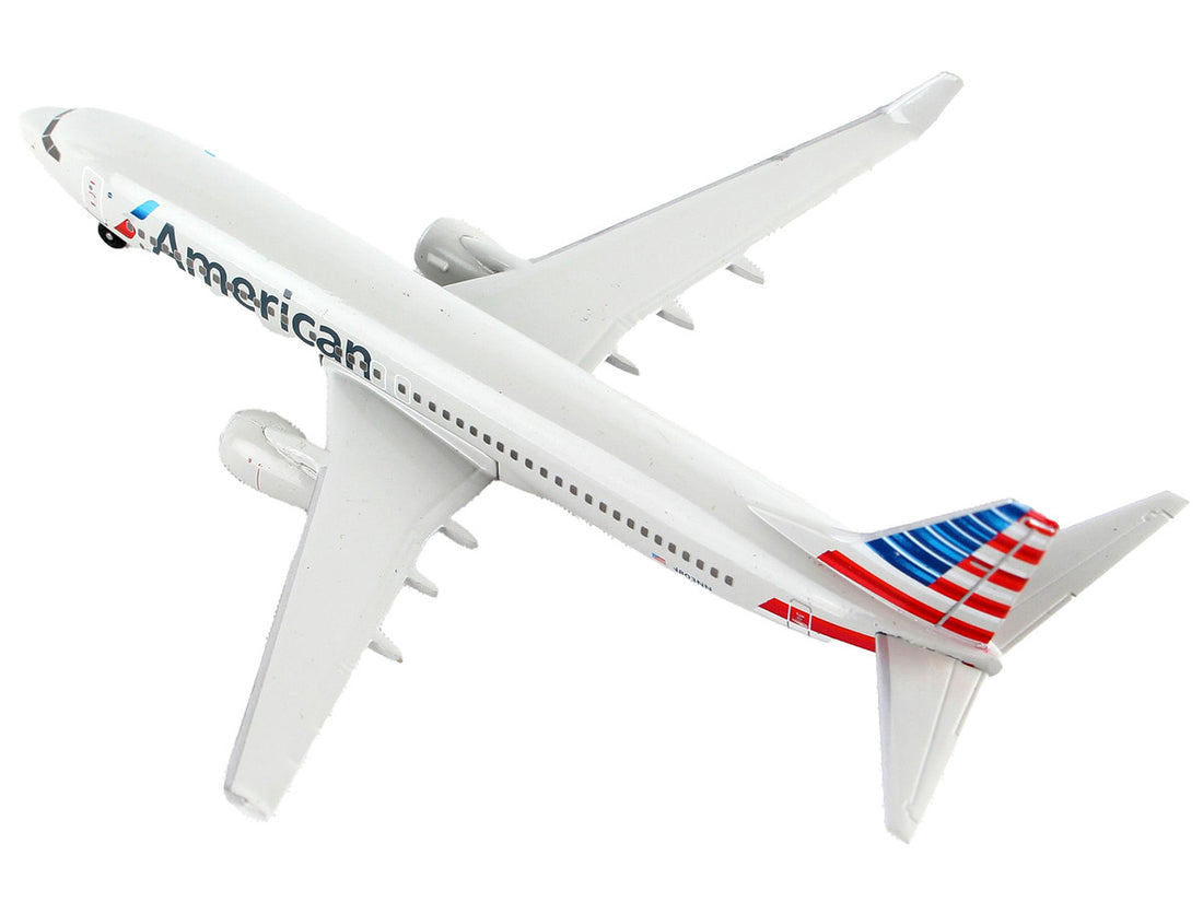 Boeing 737 Next Generation Commercial Aircraft "American Airlines" 1/300 Diecast Model Airplane by Postage Stamp-4