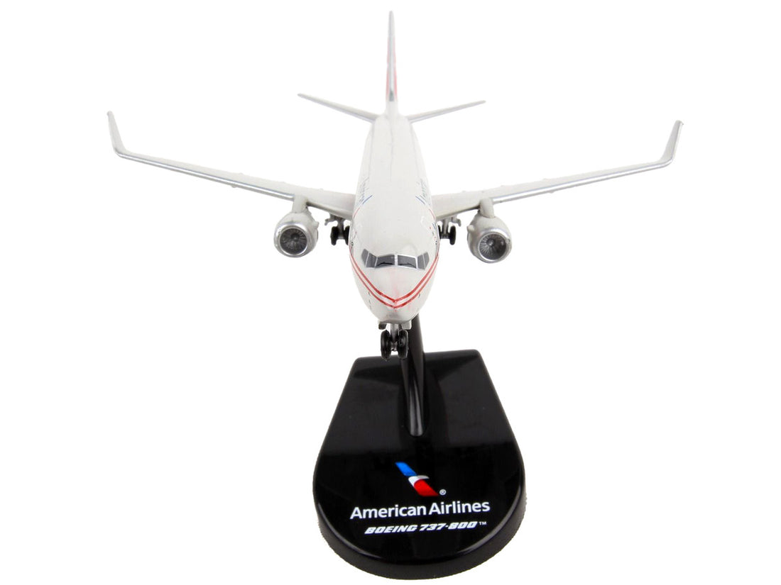 Boeing 737-800 Commercial Aircraft "American Airlines - TWA Heritage" (N915NN) 1/300 Diecast Model Airplane by Postage Stamp-1