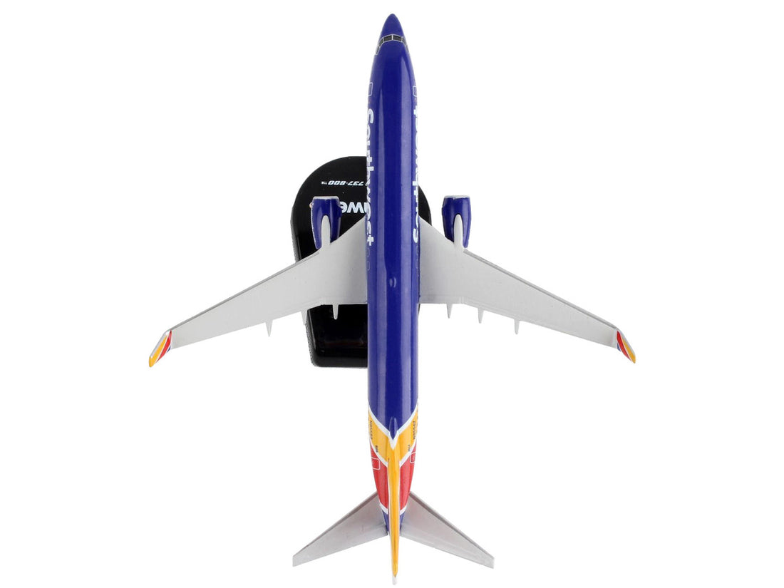 Boeing 737-800 Next Generation Commercial Aircraft "Southwest Airlines" 1/300 Diecast Model Airplane by Postage Stamp-4