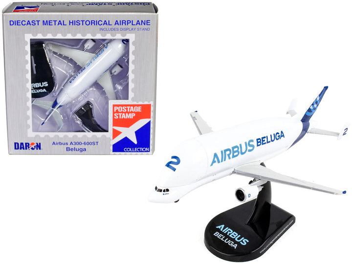 Airbus A300-600ST Beluga Commercial Aircraft "Beluga ST Fleet Aircraft #2" 1/400 Diecast Model Airplane by Postage Stamp-0