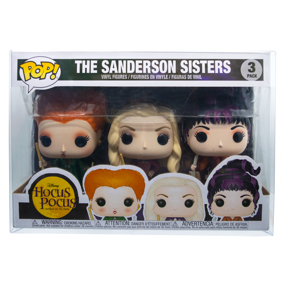 Funko 3-Pack New Style PopShield Protectors - For The Sanderson Sisters