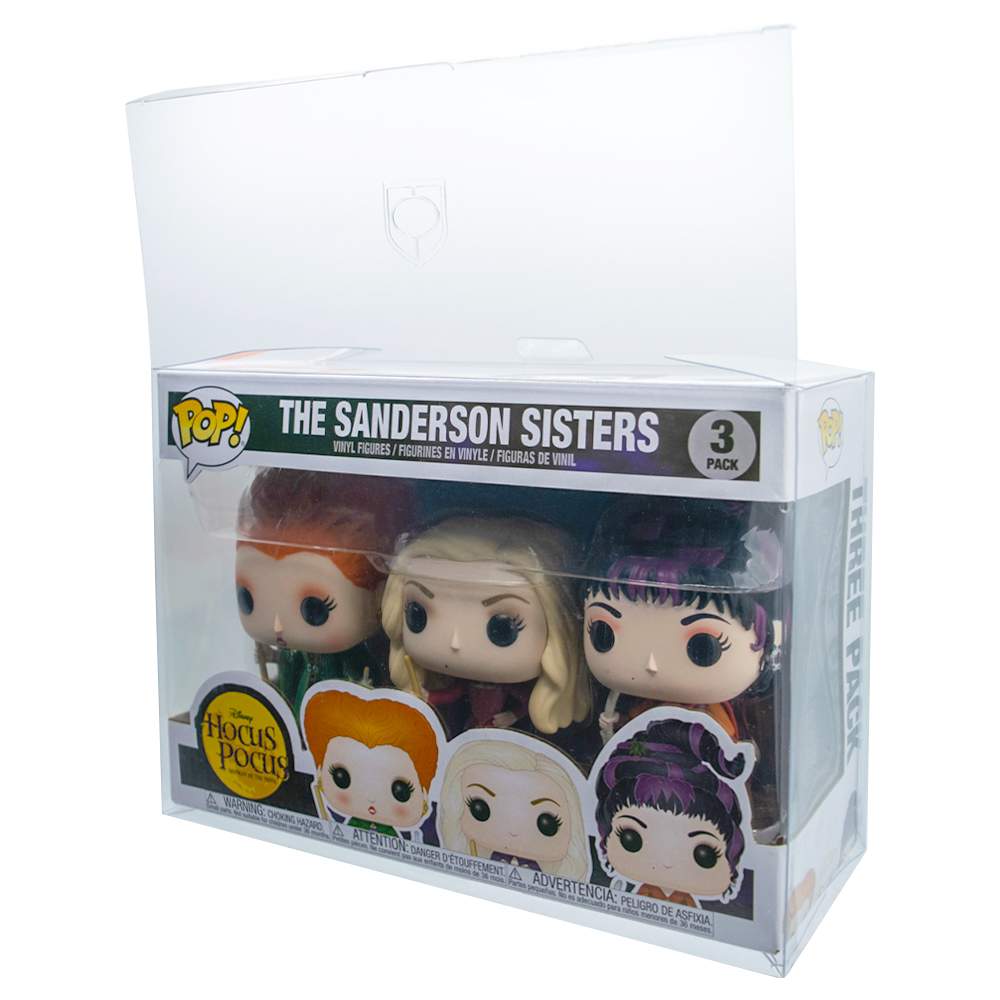 Funko 3-Pack New Style PopShield Protectors - For The Sanderson Sisters