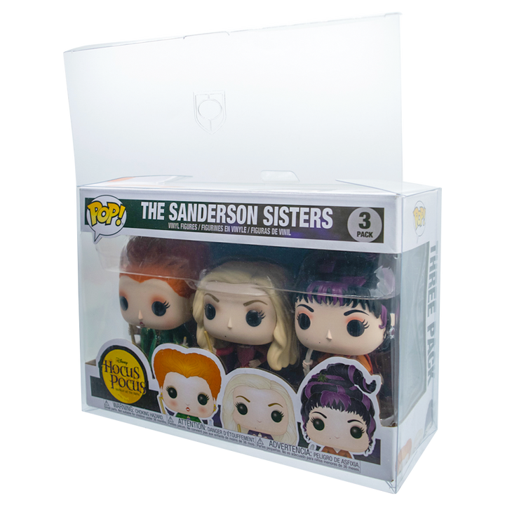 Funko 3-Pack New Style PopShield Protectors - For The Sanderson Sisters
