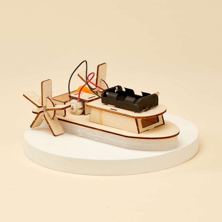 Paddlewheel Boat DIY Kit, Educational STEM Toy 2
