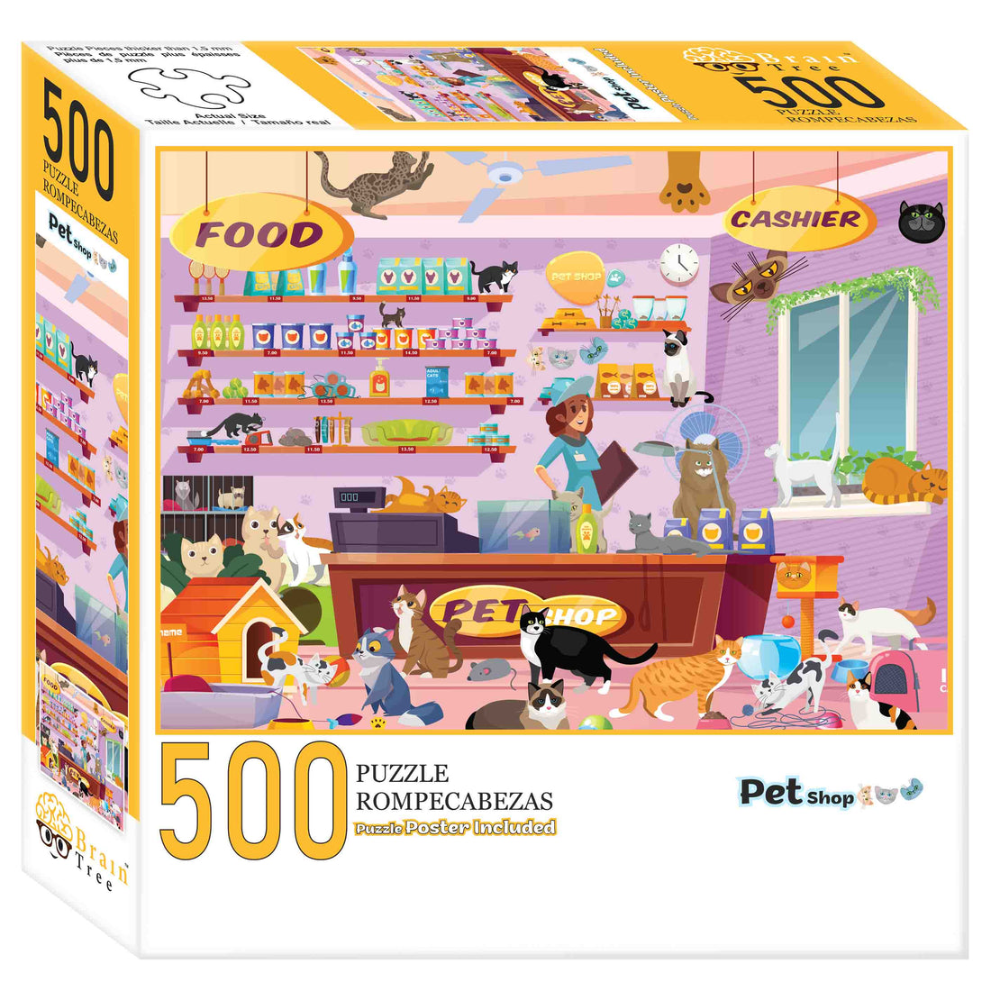 Pet Shop 500 Pieces Jigsaw Puzzles-1