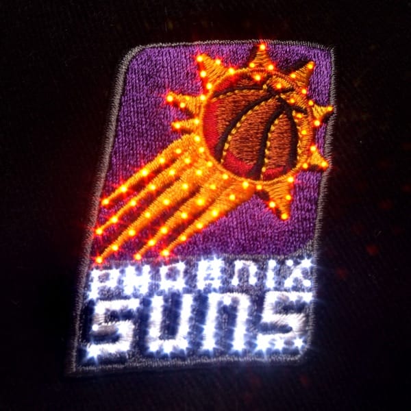 Phoenix Suns Flashing Fiber Optic Cap-1