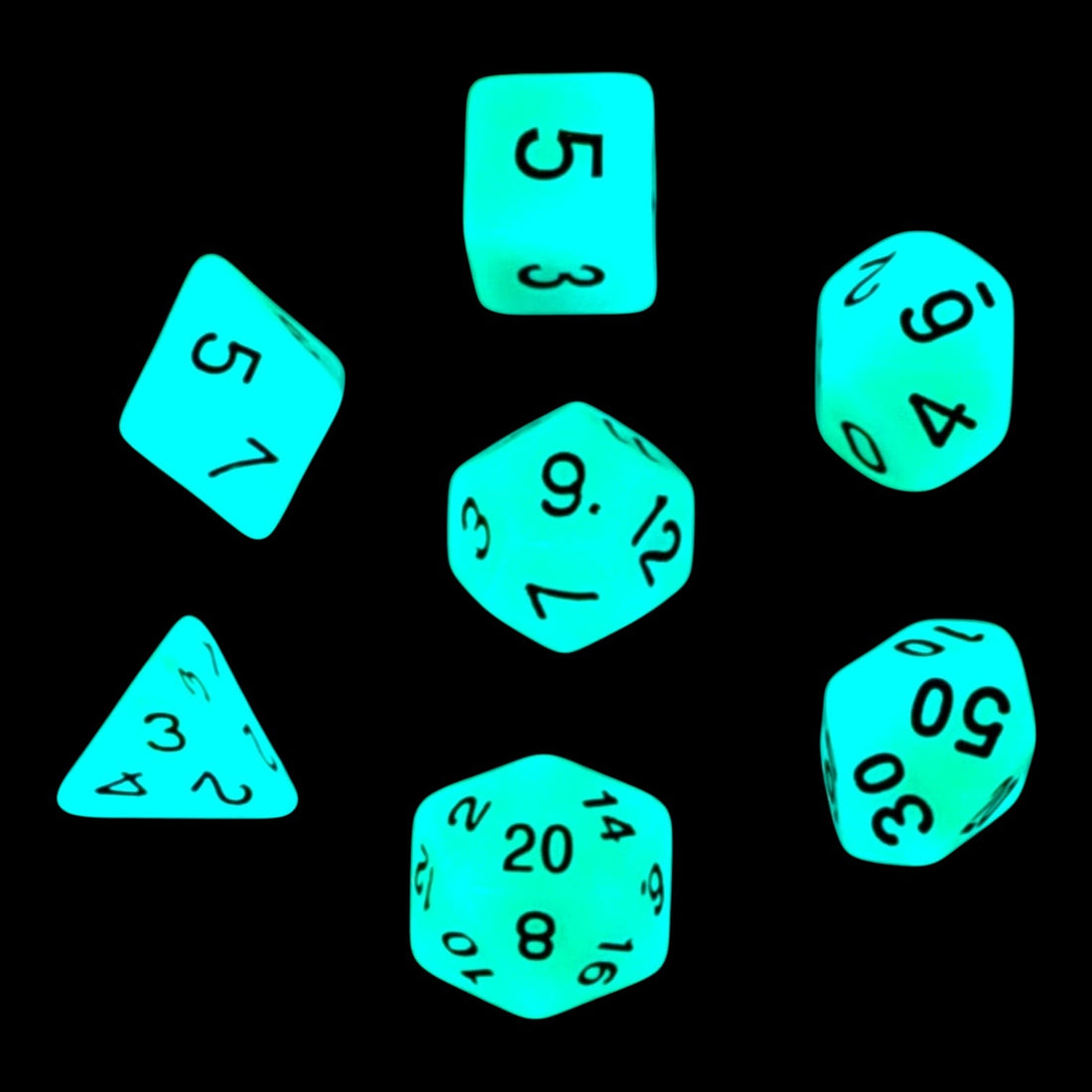 Enchanted Grotto Dice set 8
