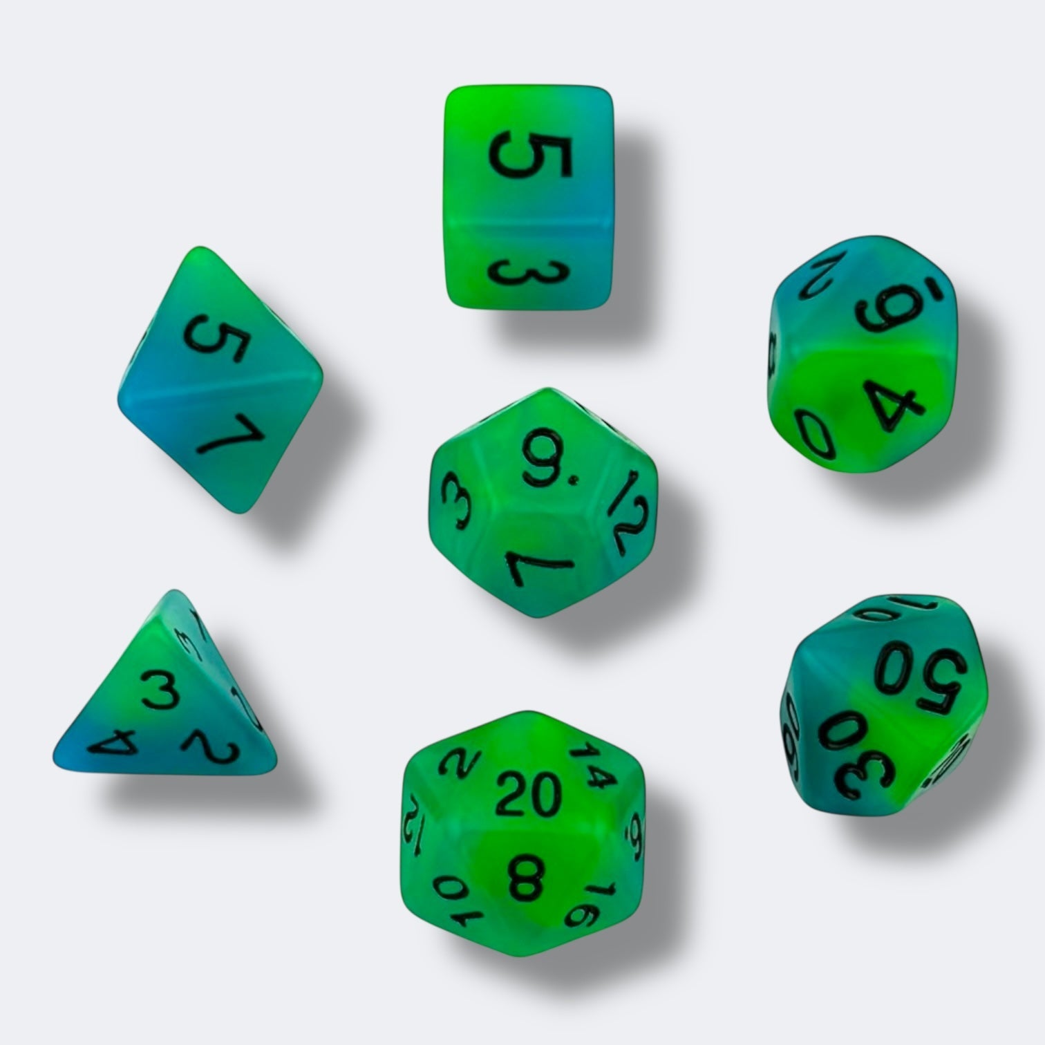 Enchanted Grotto Dice set 4