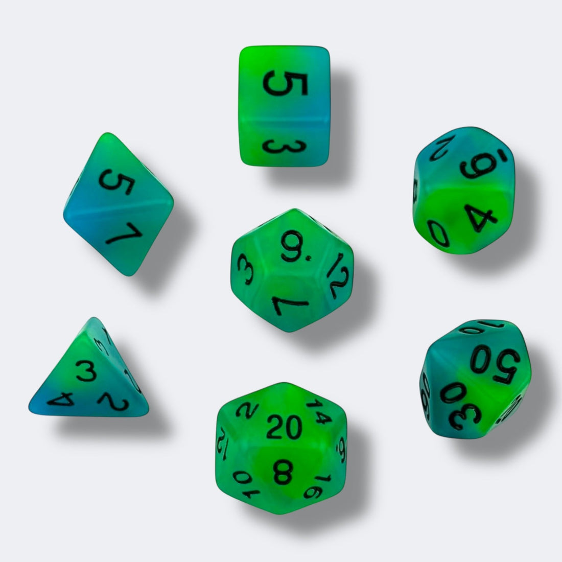 Enchanted Grotto Dice set 4