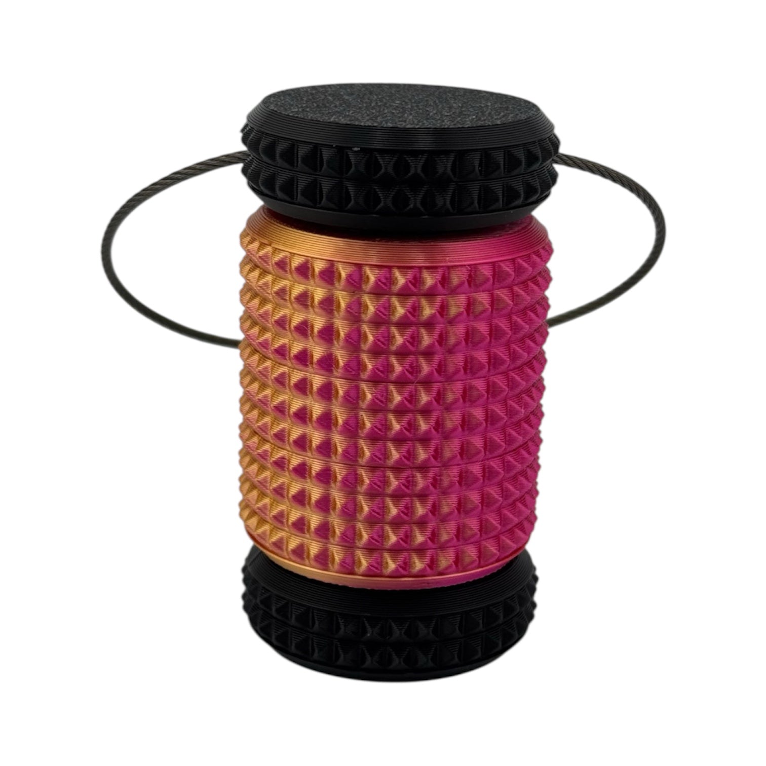 Dual Color PrismaRoll - Textured Sensory Keychain Fidget 3