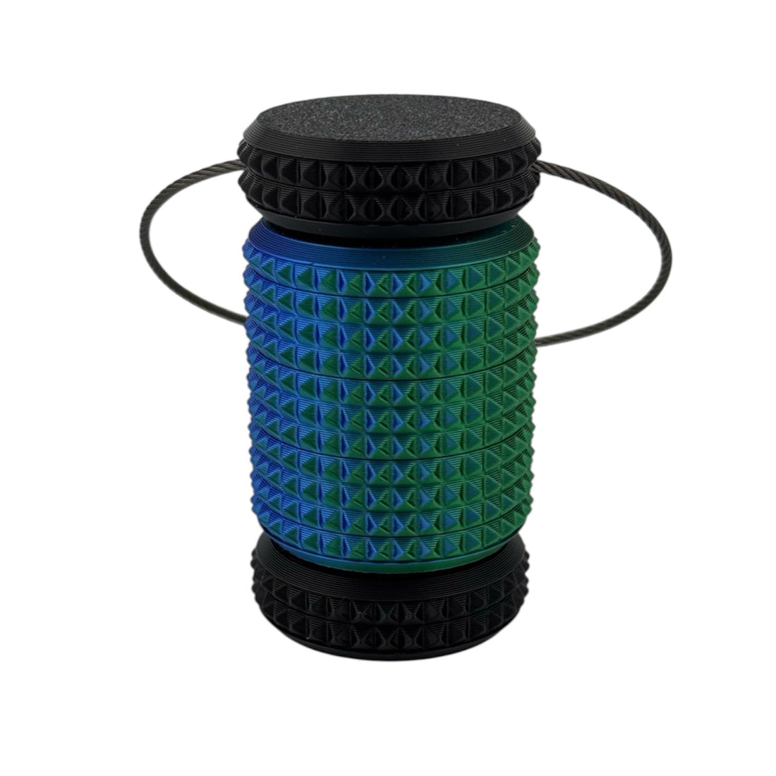 Dual Color PrismaRoll - Textured Sensory Keychain Fidget 4