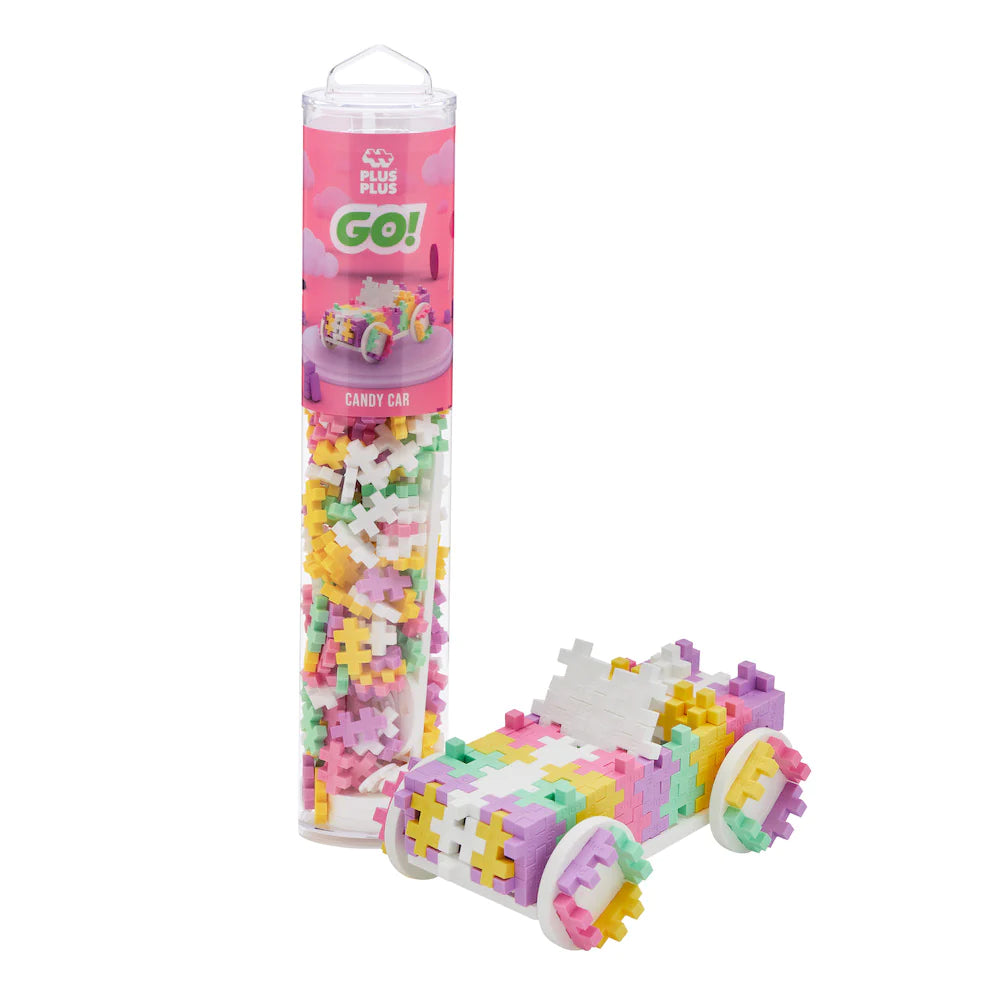 Plus Plus Tube - Color Cars - CANDY Puzzle Blocks