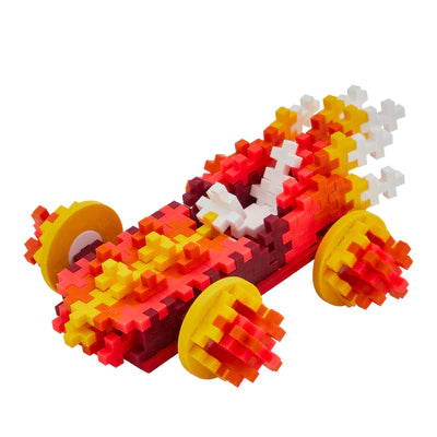 Plus Plus Tube - Color Cars - FIRE Puzzle Blocks Design Example