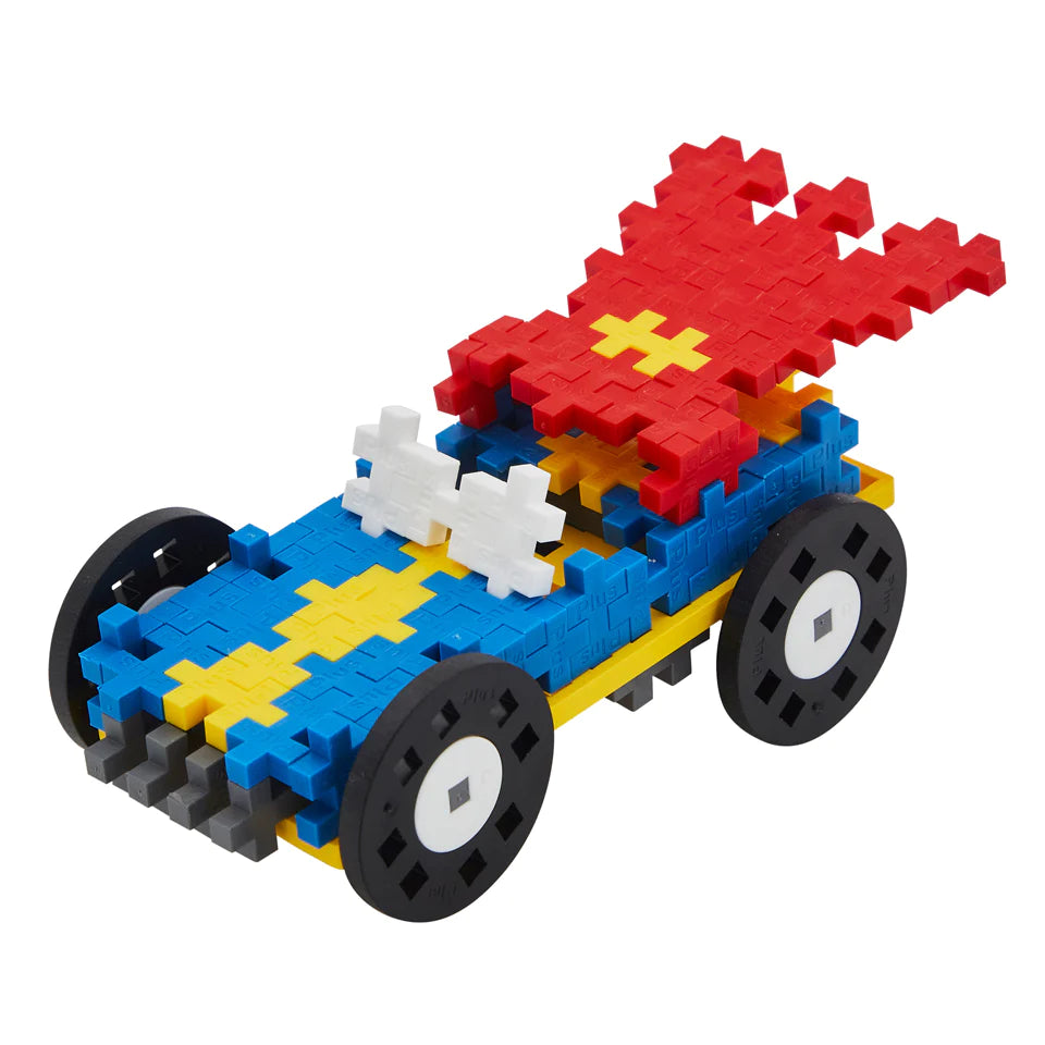 Plus Plus Tube - Color Cars - HERO Puzzle Blocks Design View