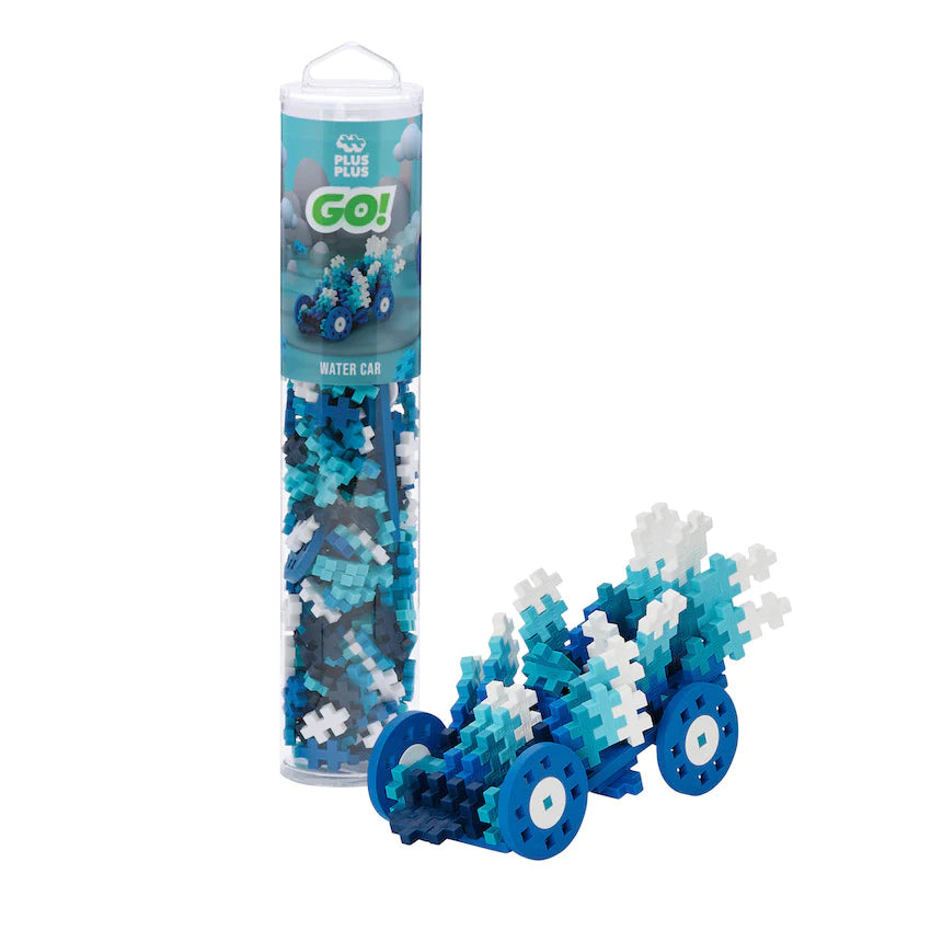 Plus Plus Tube - Color Cars - WATER Puzzle Blocks