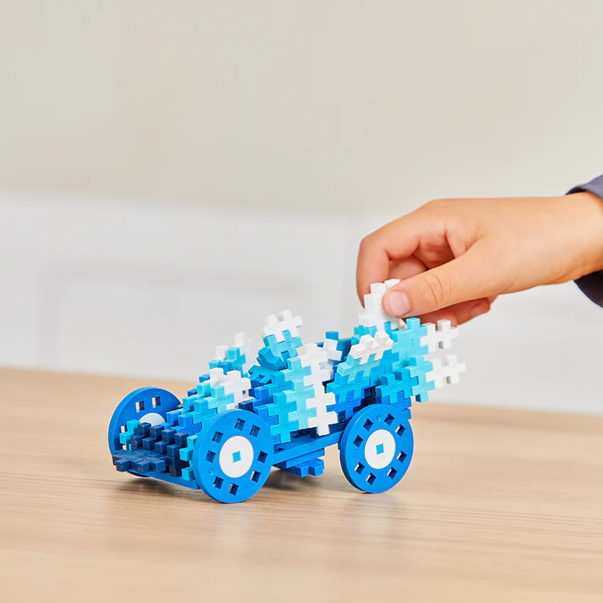 Plus Plus Tube - Color Cars - WATER Puzzle Blocks Design View