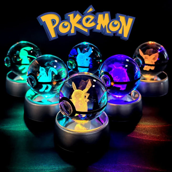 LED Pokémon night light for bedroom or gaming room