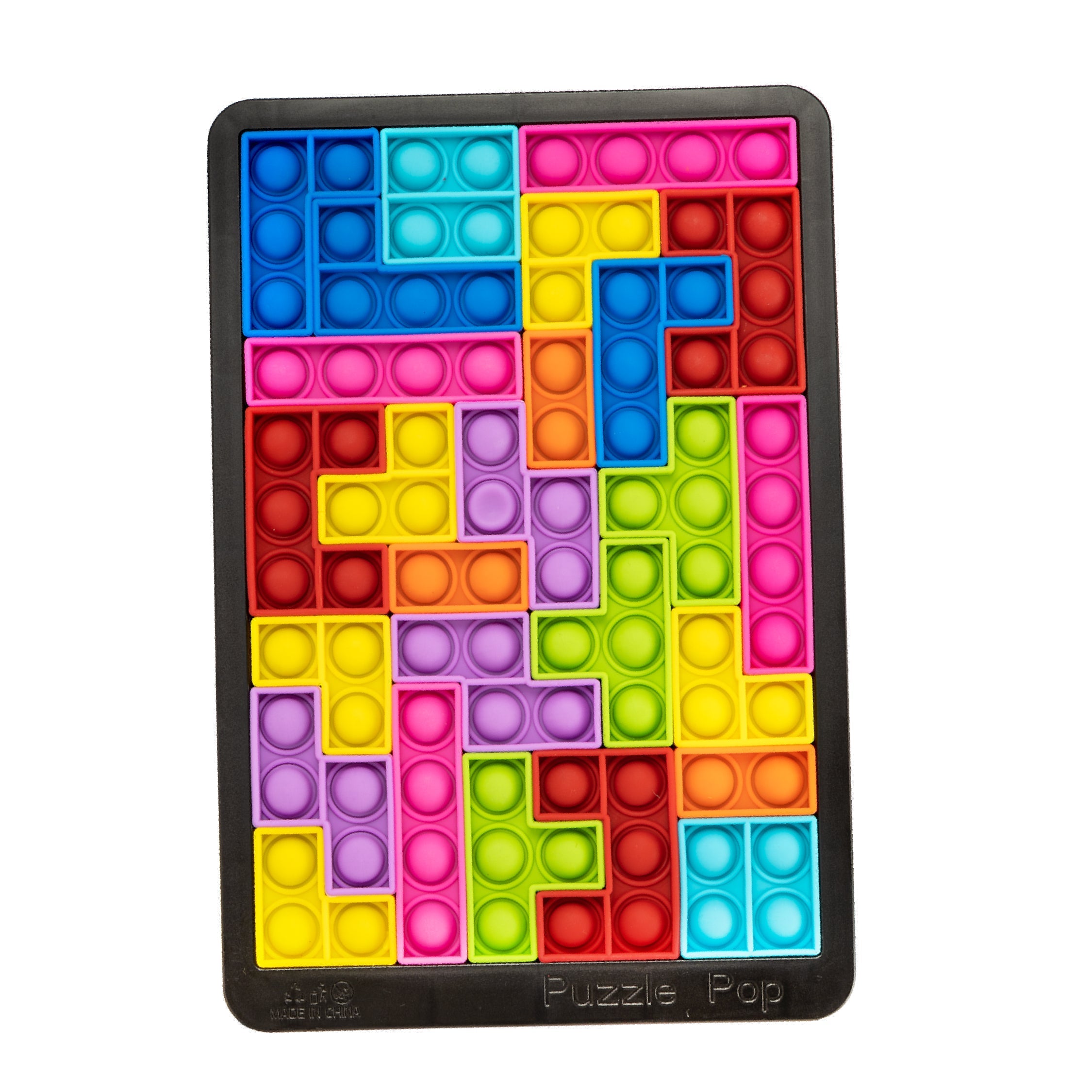 Pop Puzzle Popper Fidget Game - Power Your Fun 27pc