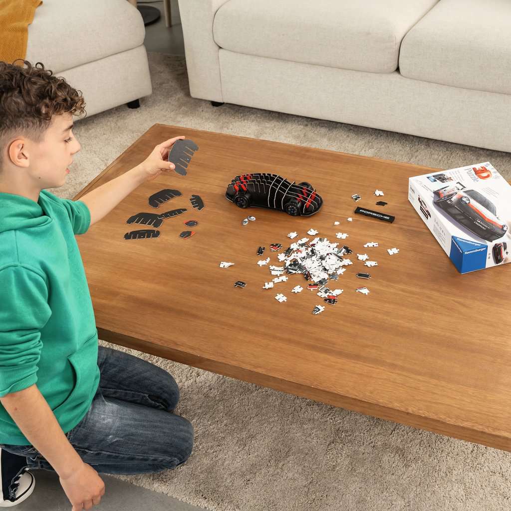 Porsche 911 GT3 Cup 152 Piece 3D Jigsaw Puzzle Ravensburger 3