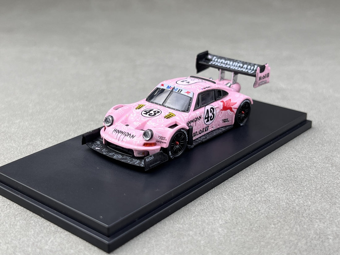 Porsche 911 SVRSR Hoonipigasus Ken Block #43 1:64 Diecast Drivers View