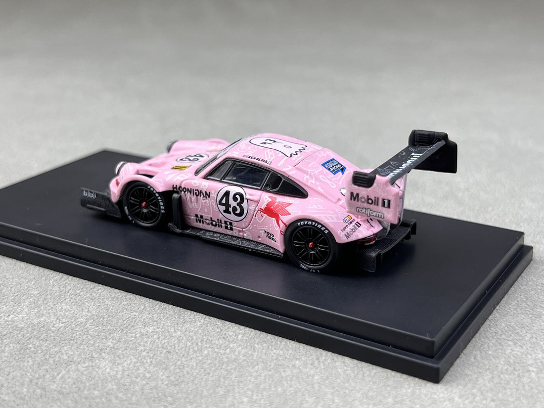 Porsche 911 SVRSR Hoonipigasus Ken Block #43 1:64 Diecast Side View