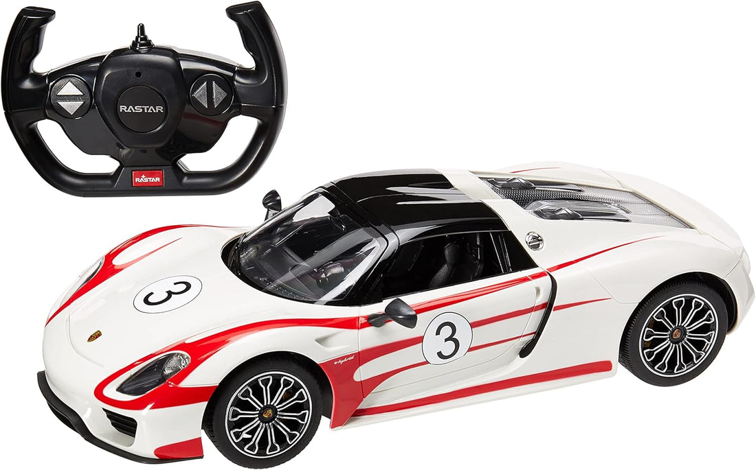 Porsche 918 Spyder 1:14 Scale Remote Control Car by Rastar