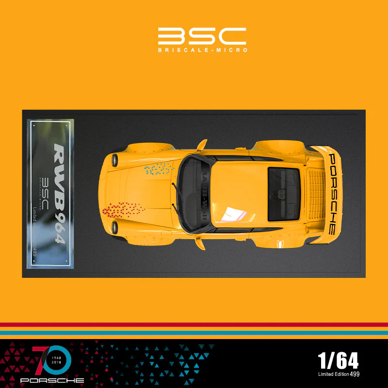 Porsche RWB 964 70th Anniversary Cinderella Edition 1:64 Diecast