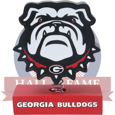 Georgia Bulldogs Dog Bobble Logo