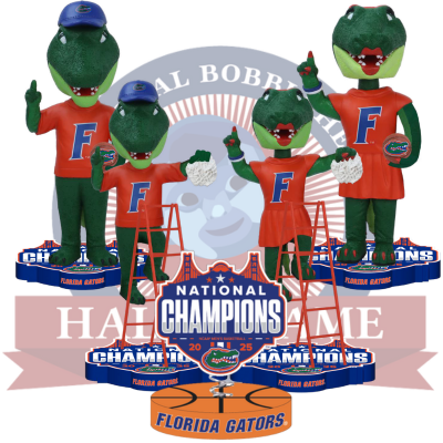 Florida Gators 2025 NCAA Men's Basketball National Champions Bobbleheads (Presale)