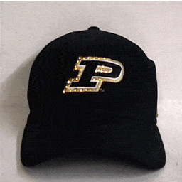 Purdue Boilermakers Flashing Fiber Optic Cap-0