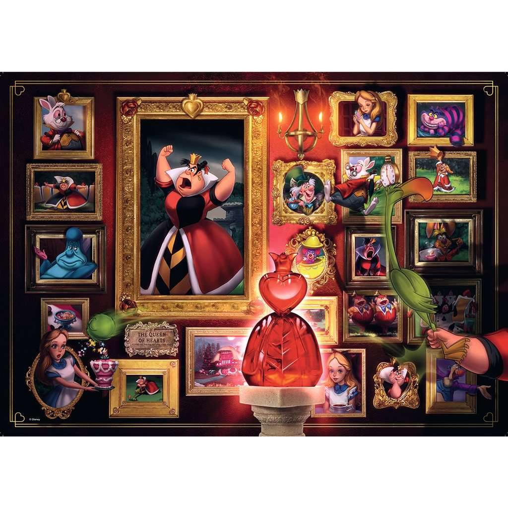 Alice in Wonderland Queen of Hearts Disney puzzle