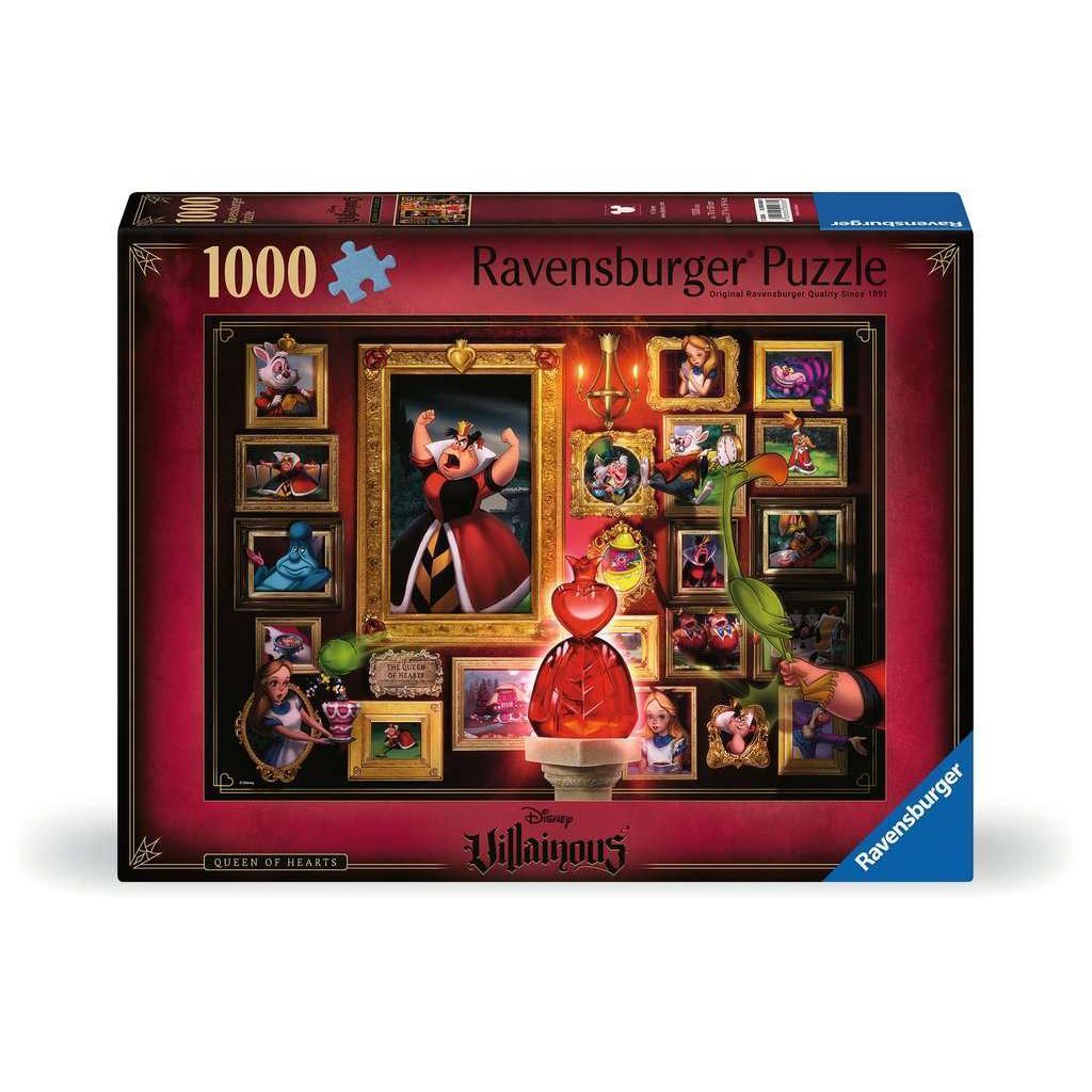 Queen of Hearts Disney Villainous 1000-piece Ravensburger puzzle