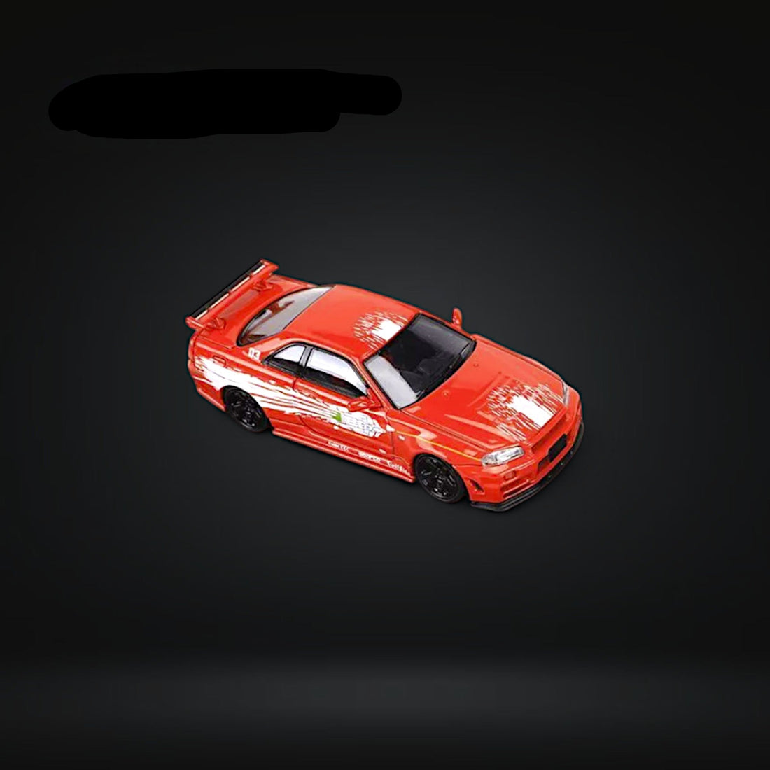 Nissan Skyline GT-R R34 Z-Tune FNF Red Livery 1:64 by Fast Speed - 3