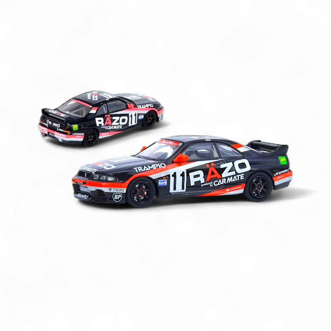 Nissan Skyline GT-R R33 #11 "RAZO TRAMPIO" N1 Super Endurance Series - SENDAN HIGHLAND 1995 Winner 1:64 by Inno64
