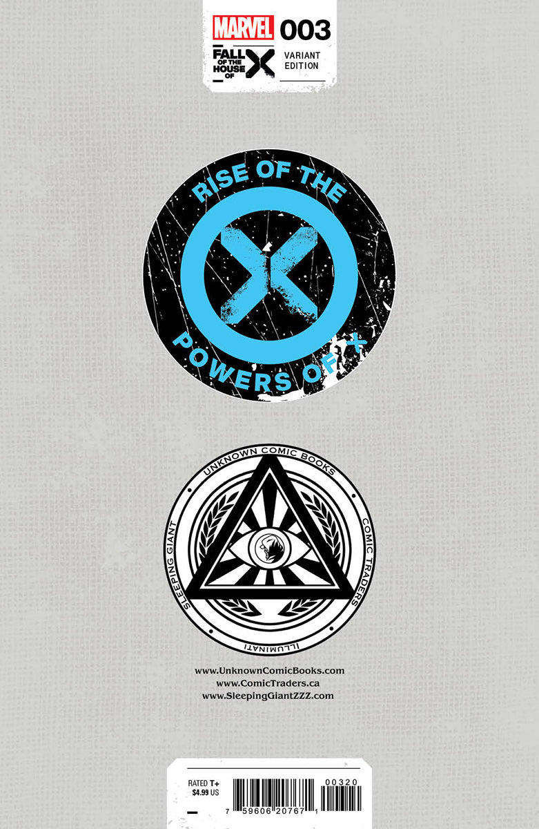 Rise Of The Powers Of X 3 Unknown Comics Ejikure Exclusive Virgin Connecting Var [03/27/2024] 2