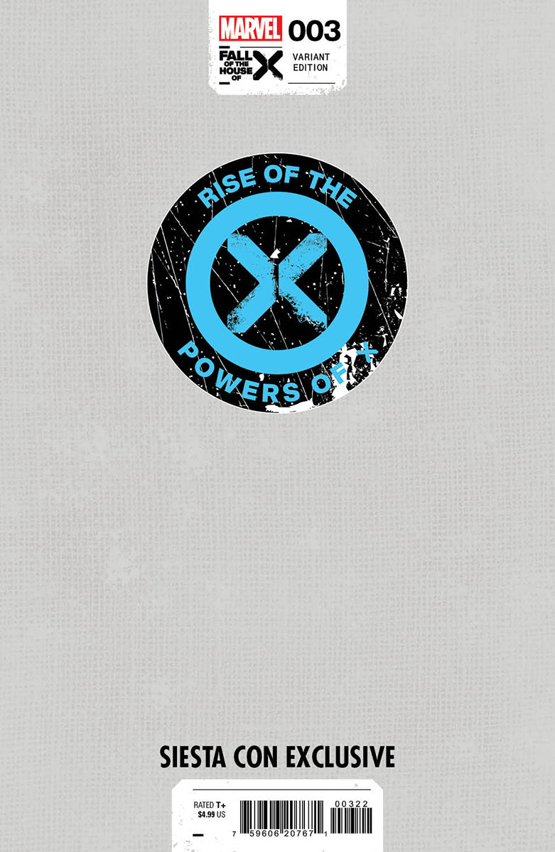 Rise Of The Powers Of X 3 Unknown Comics Ejikure Exclusive Virgin Siesta Con 2024 Virgin Var (03/27/2024) 3