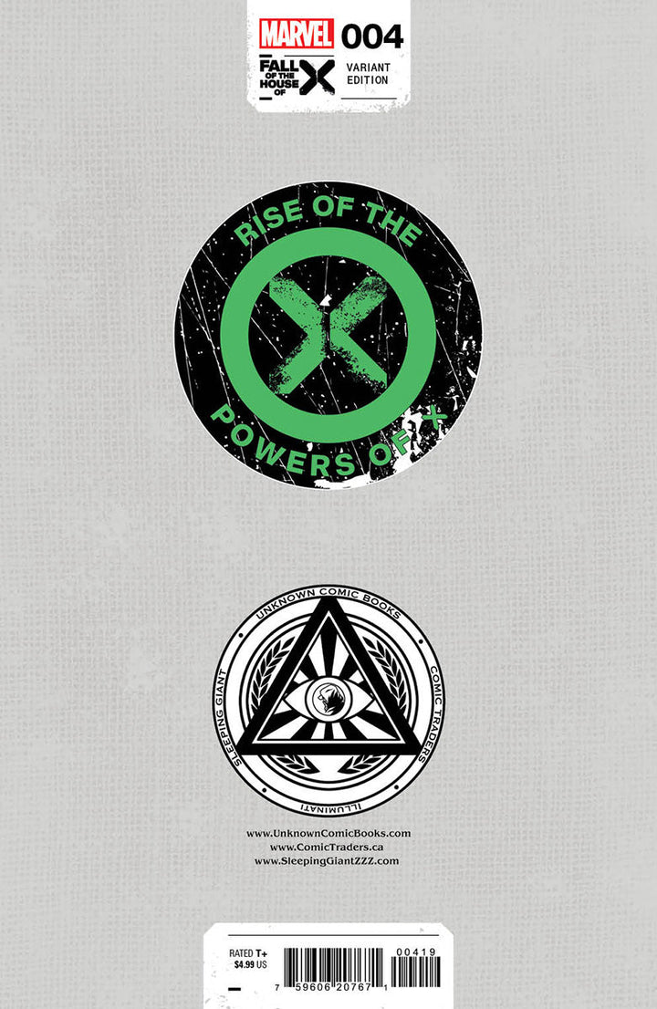 Rise Of The Powers Of X #4 Unknown Comics Kaare Andrews Exclusive Var [Fhx] (04/24/2024) 2