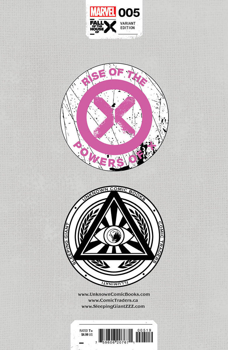 Rise Of The Powers Of X #5 Unknown Comics Miguel Mercado Exclusive Virgin Var [Fhx] (05/29/2024) 2